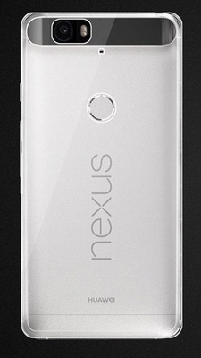 Nexus 6P Clear Silicon Case