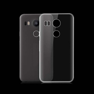 Nexus 5X Clear Silicon Case